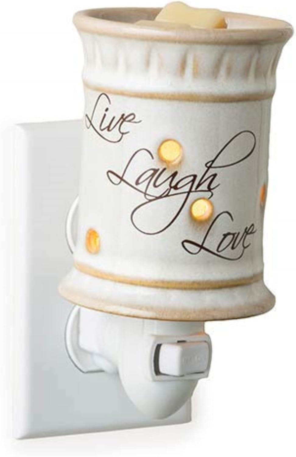 Live, Laugh, Love Pluggable Wax Melt Warmer