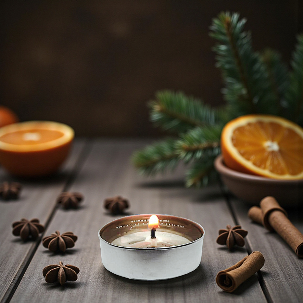 Cedarbark & Spice Soy Tealight