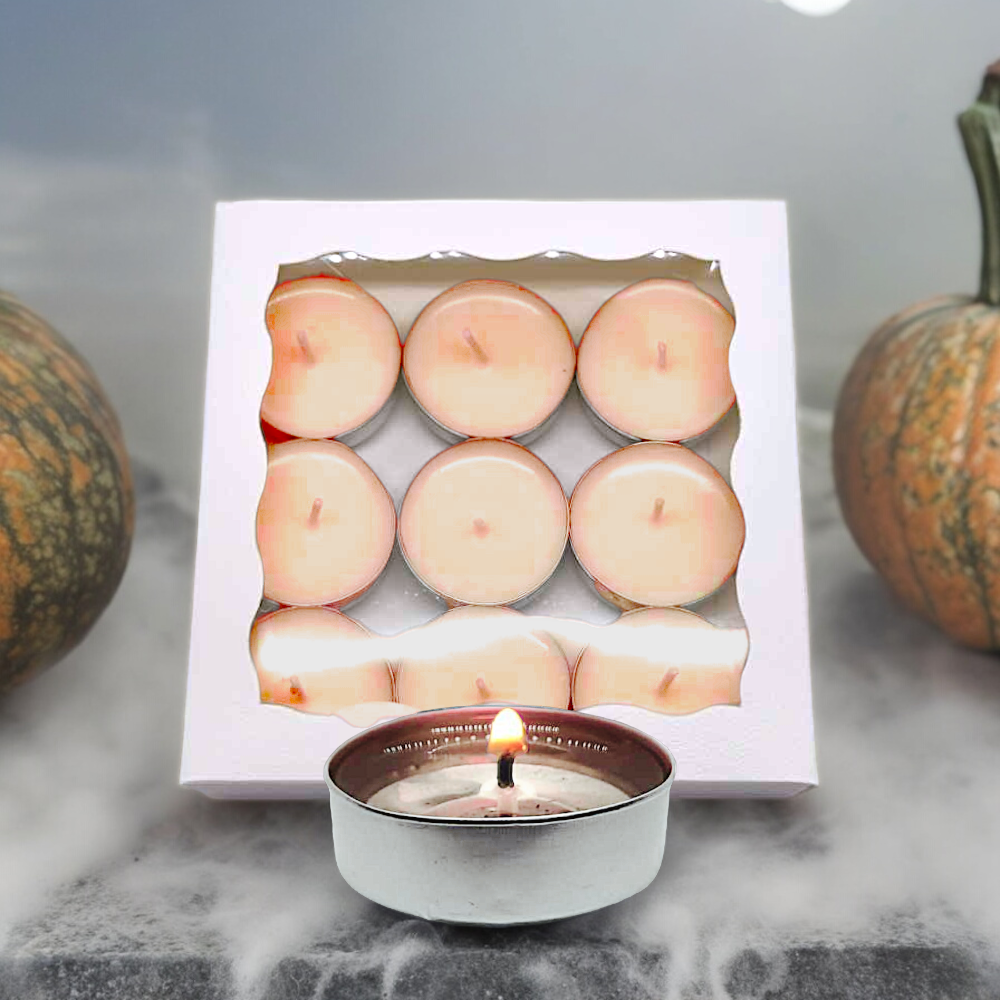 Bougies chauffe-plat Pumpkin Delight (paquet de 9)