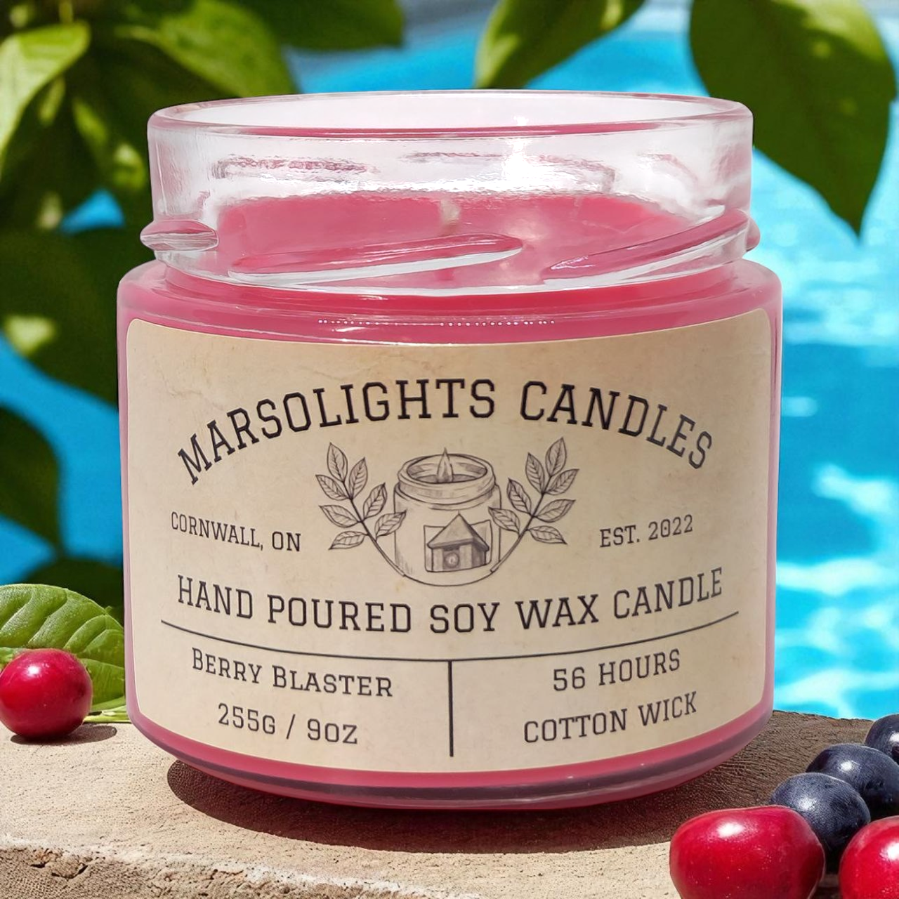 Berry Blaster - Bougie au soja