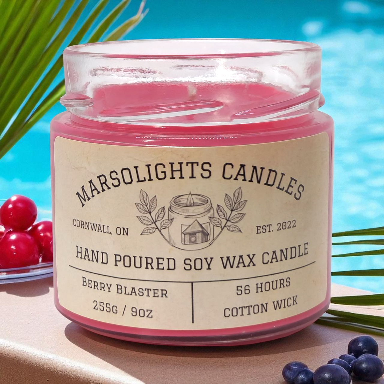Berry Blaster - Bougie au soja
