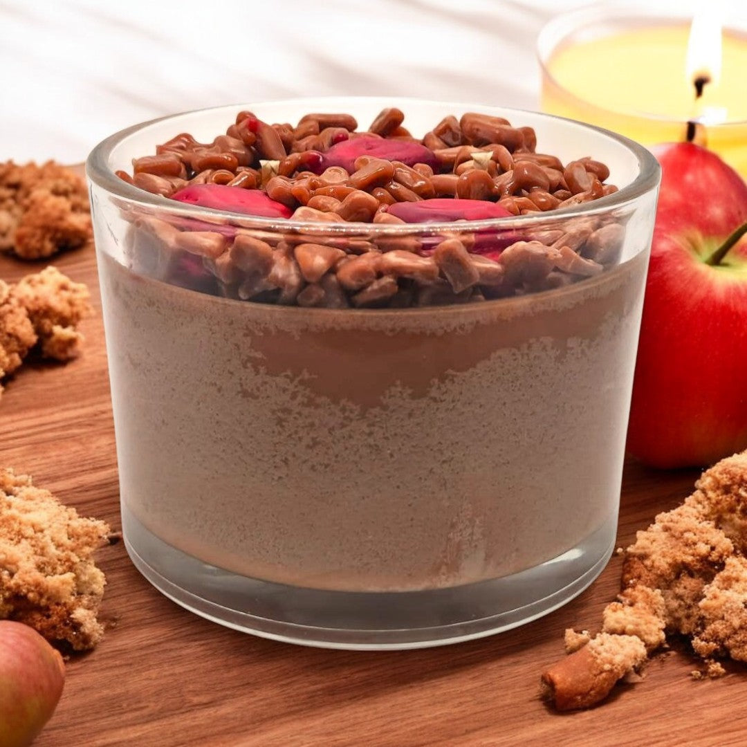 Dutch Apple Crumble - Soy Candle - 14oz/395g