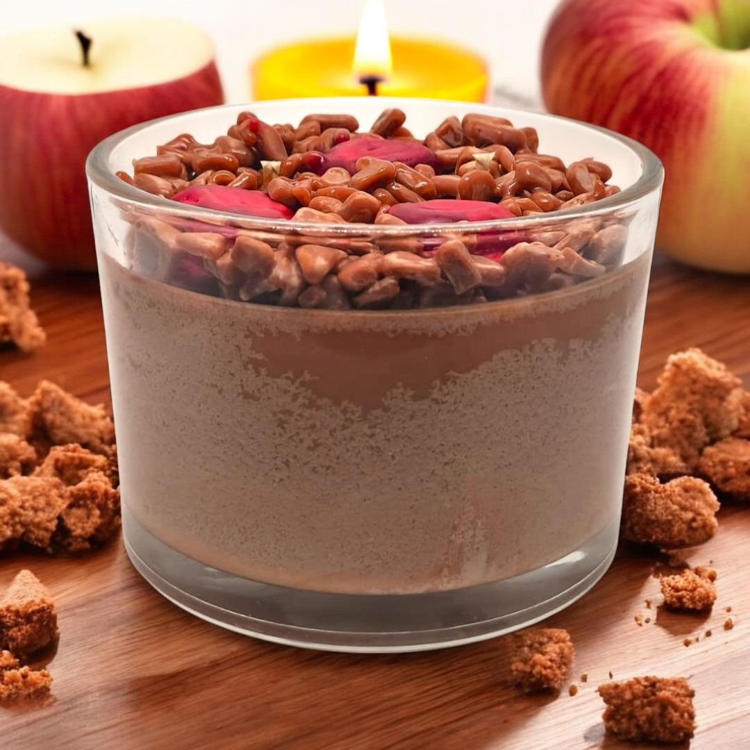 Dutch Apple Crumble - Soy Candle - 14oz/395g
