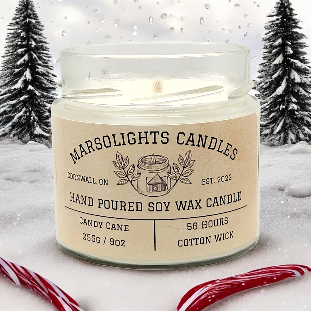 Candy Cane - Soy Candle