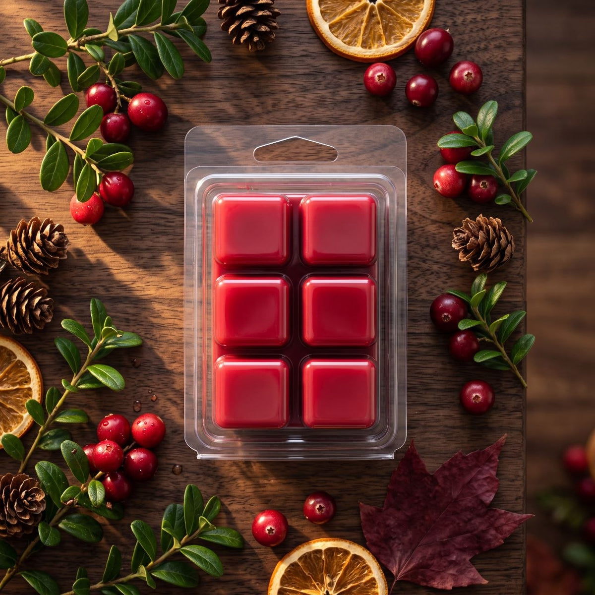 Each cube has about 6-8 hours of Aroma release for 1 room.
Product Size: 80 grams or 2.8 ounces.
Scent: Cranberry, Wax Type: Soy