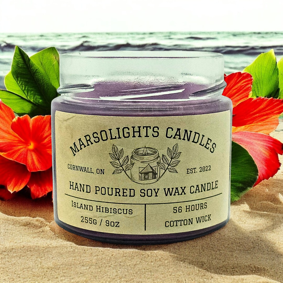 Island Hibiscus - Soy Candle