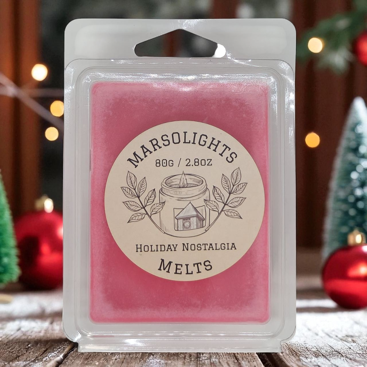 Fill your home with the heartwarming scents of the season with our Holiday Nostalgia Wax Melts. This festive blend opens with juicy pomegranate and sweet blackberry, wrapped in the crisp freshness of evergreen boughs and the rich, woodsy warmth of mahogany.
Perfect for setting a cozy holiday mood, these wax melts are ideal while decorating the tree, hosting family gatherings, or enjoying a quiet winter night.
Product Scent: Holiday Nostalgia
Burn Time 6-8 hours per cube
80 grams / 2.8 ounces