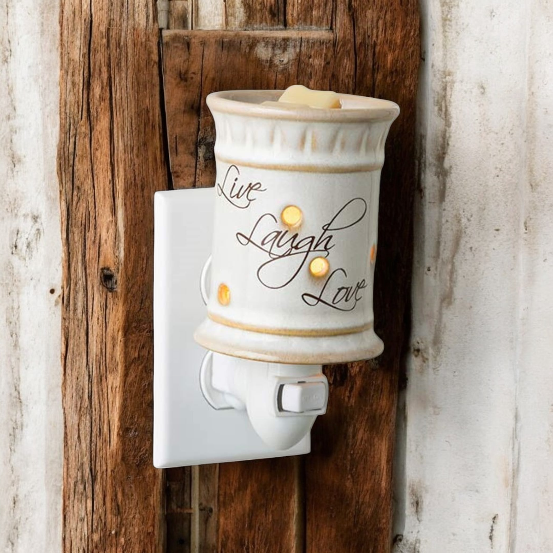 Live, Laugh, Love Pluggable Wax Melt Warmer