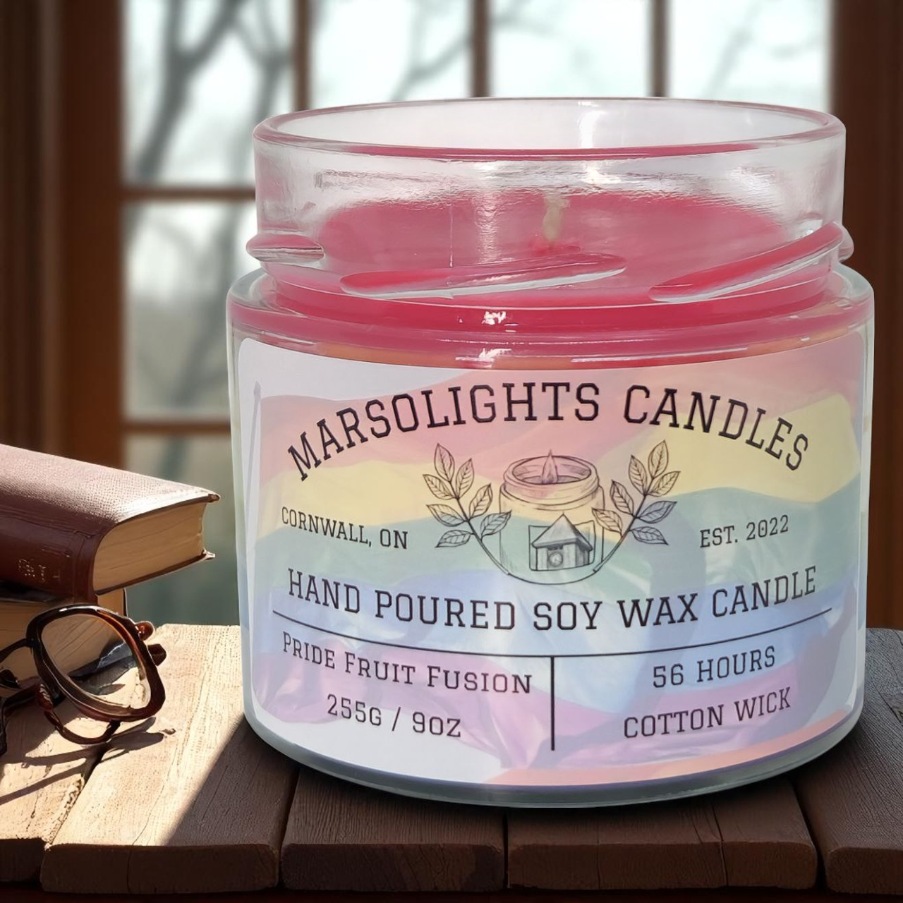 A candle Crafted in six colourful layers, each with its own unique fragrance. As the candle burns, each layer slowly reveals a new scent. Available While Quantities Last.
255g or 9 ounces.
Burn time: 56 Hours
Wick Type: Cotton
Scents start to finish: Berry Blaster, Clementine, Lemon Wedges, Green Apple, Fruit Loops, Galactic Grape