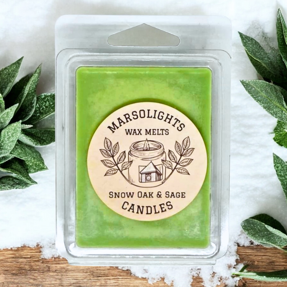 Chêne des neiges et sauge - Cire fondante