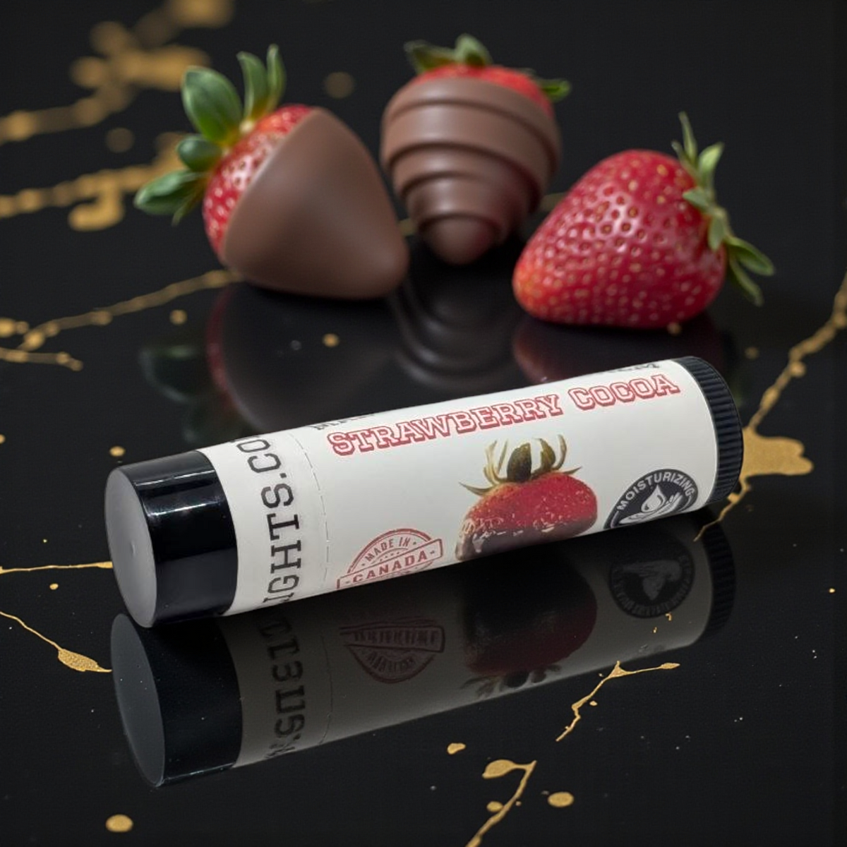 Strawberry Cocoa - Lip Balm