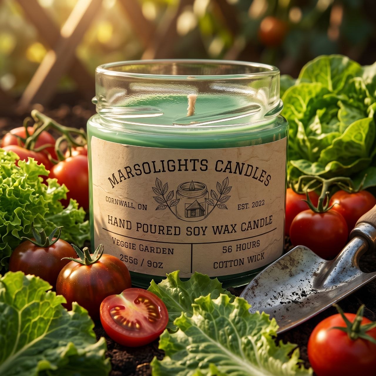 Veggie Garden- Soy Candle