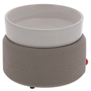 Gray & White Fragrance Warmer by Candle Warmers