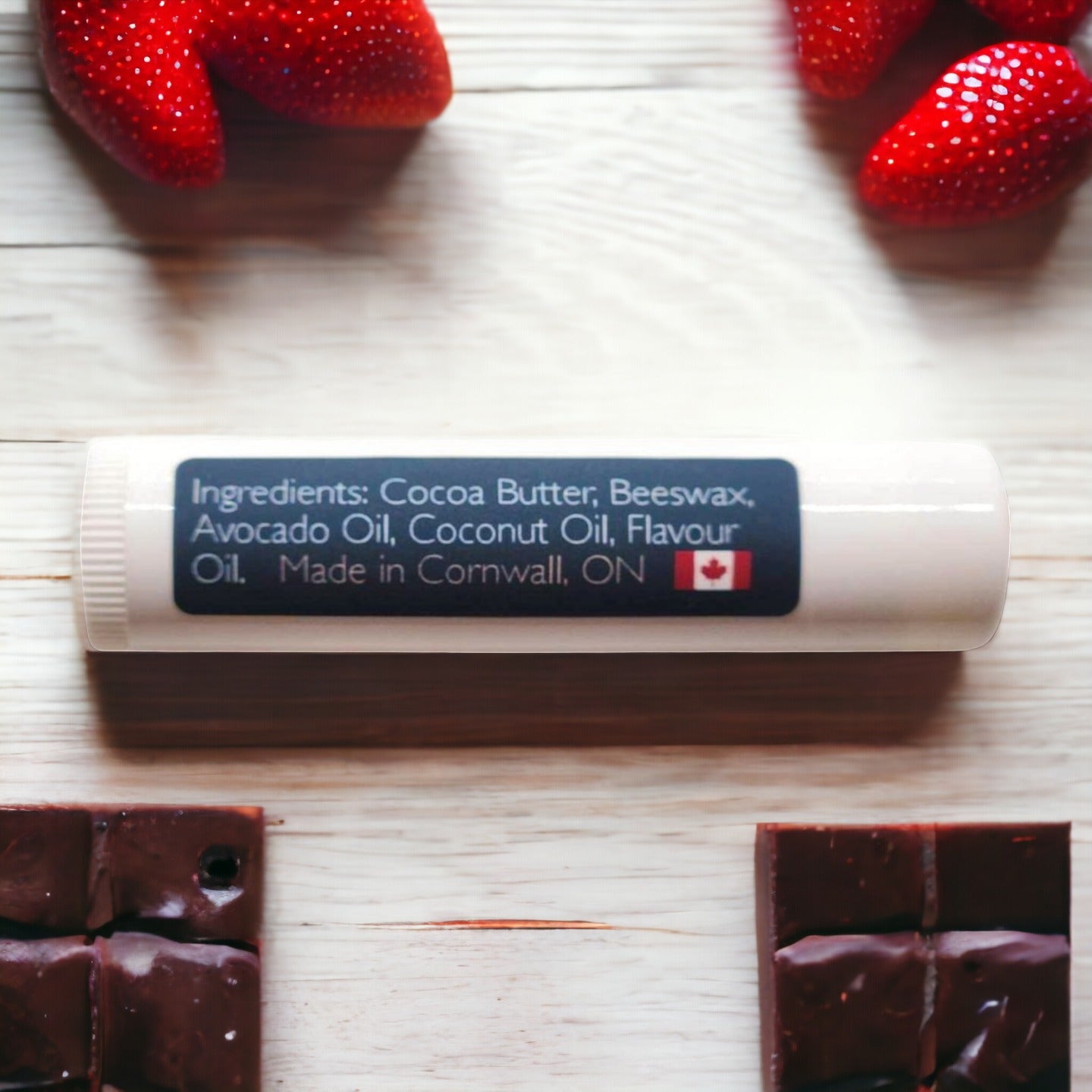 Strawberry Cocoa - Lip Balm