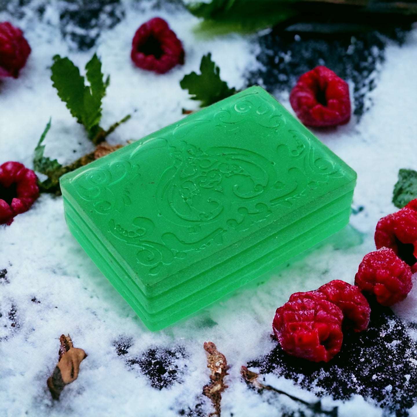 Frosted Forest- Glycerin Bar Soap