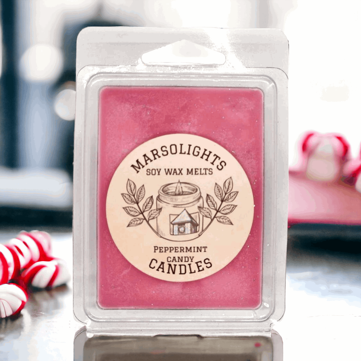 Peppermint Candy - Soy Wax Melt