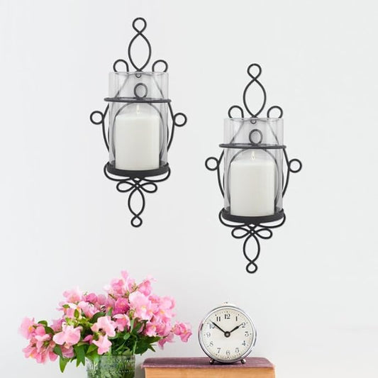 Candle Holder Wall Sconce Pillar Candle Holders