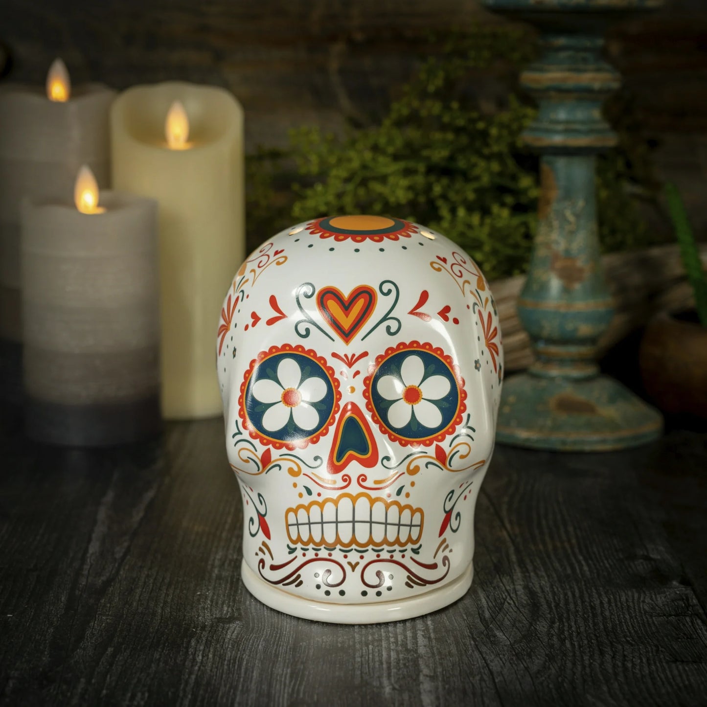 Día de los Muertos - Day of the Dead Skull Warmer