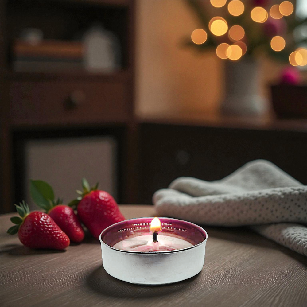 Fresh Strawberries Soy Tealight