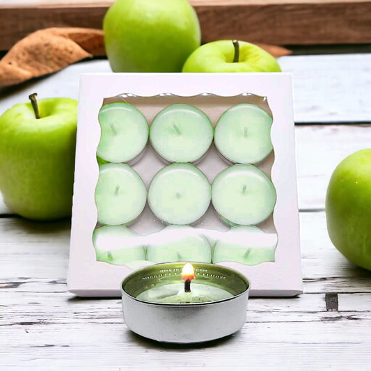 Green Apple - Tealights (9 Pack)