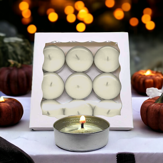 Construisez une boîte - Bougies chauffe-plat d'automne (paquet de 9)