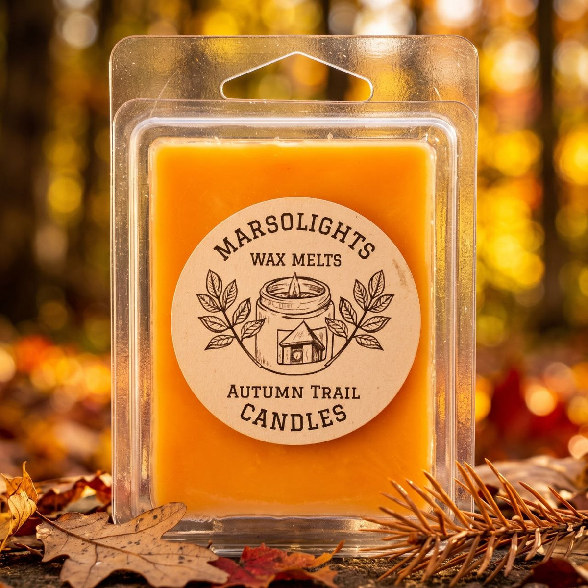 Autumn Trail Soy Wax Melts
With Fragrance Notes:
Top: Golden Peach, Orange, Wild Berries
Middle: Maple Leaf, Cinnamon, Clove
Base: Tonka Bean, Musk
Wax Melt Size: 80 g / 2.8 oz
Aroma Time: Approximately 6-8 hours per melt
Soy Wax / Made in Canada / Phthalate Free / Paraben Free