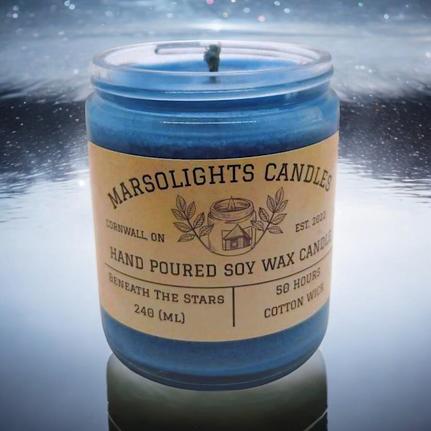 8oz - Beneath the stars - Soy Candle