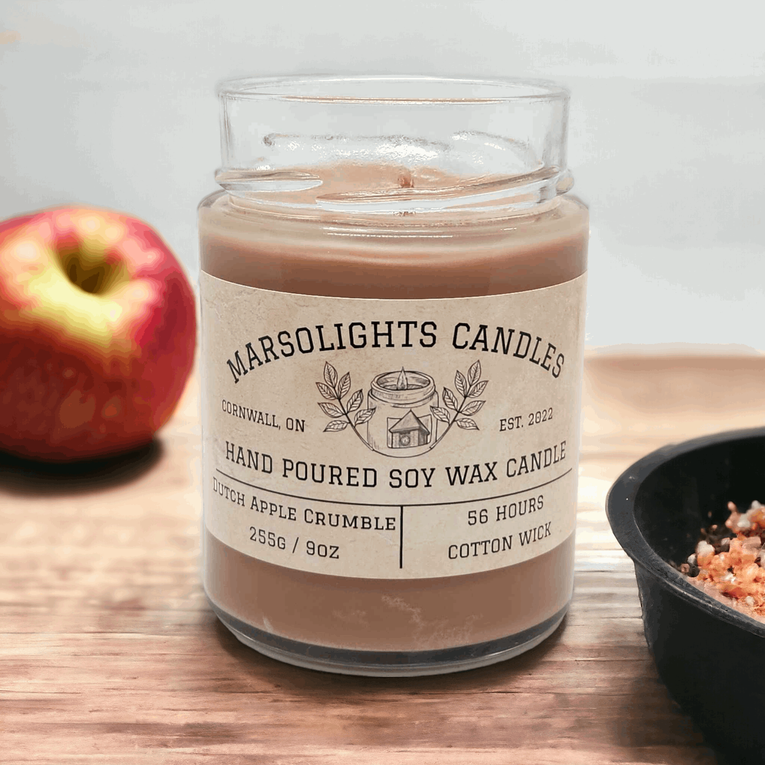 Dutch Apple Crumble - Soy Wax Candle