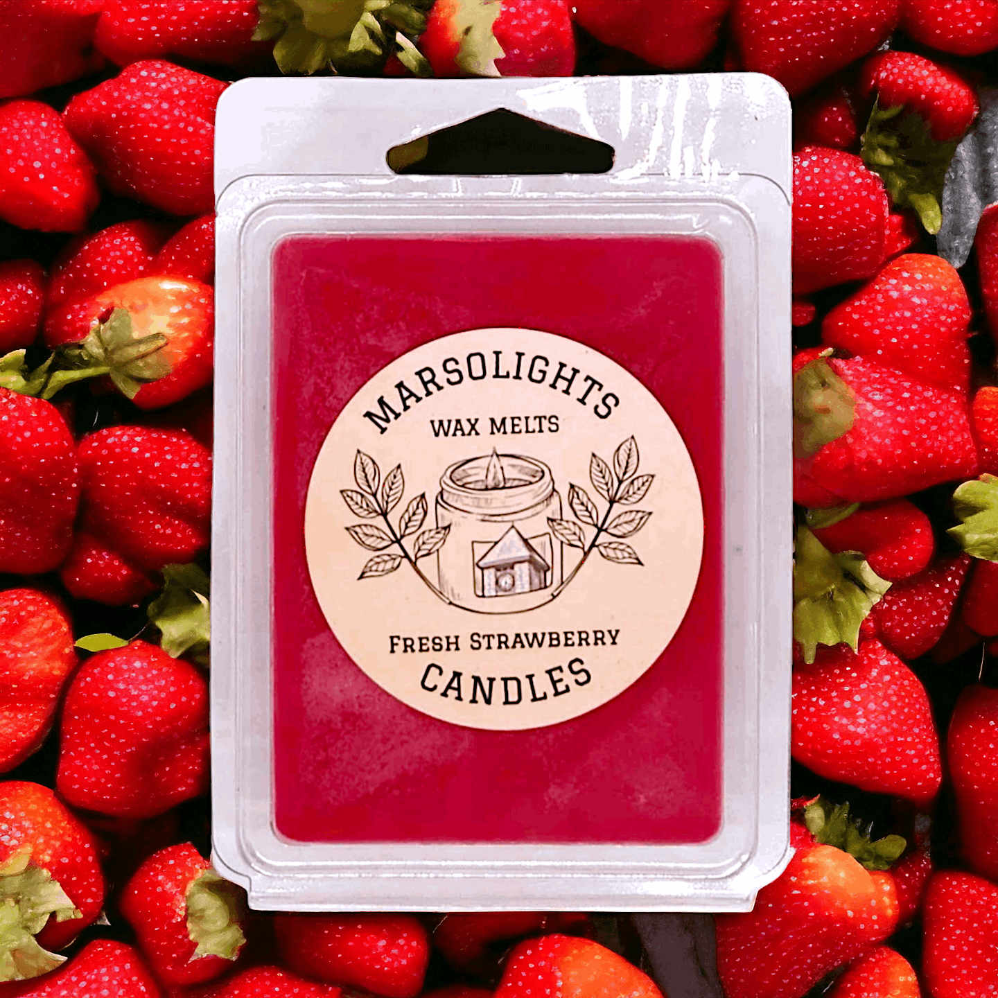 Fresh Strawberry- Soy Wax Melt