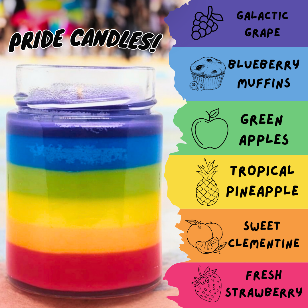 Pride Flag - Soy Candle