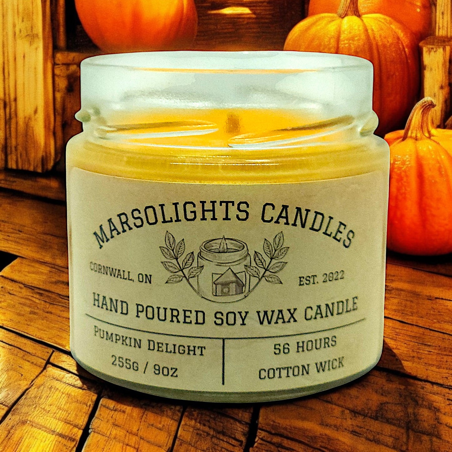 Pumpkin Delight - Soy Candle