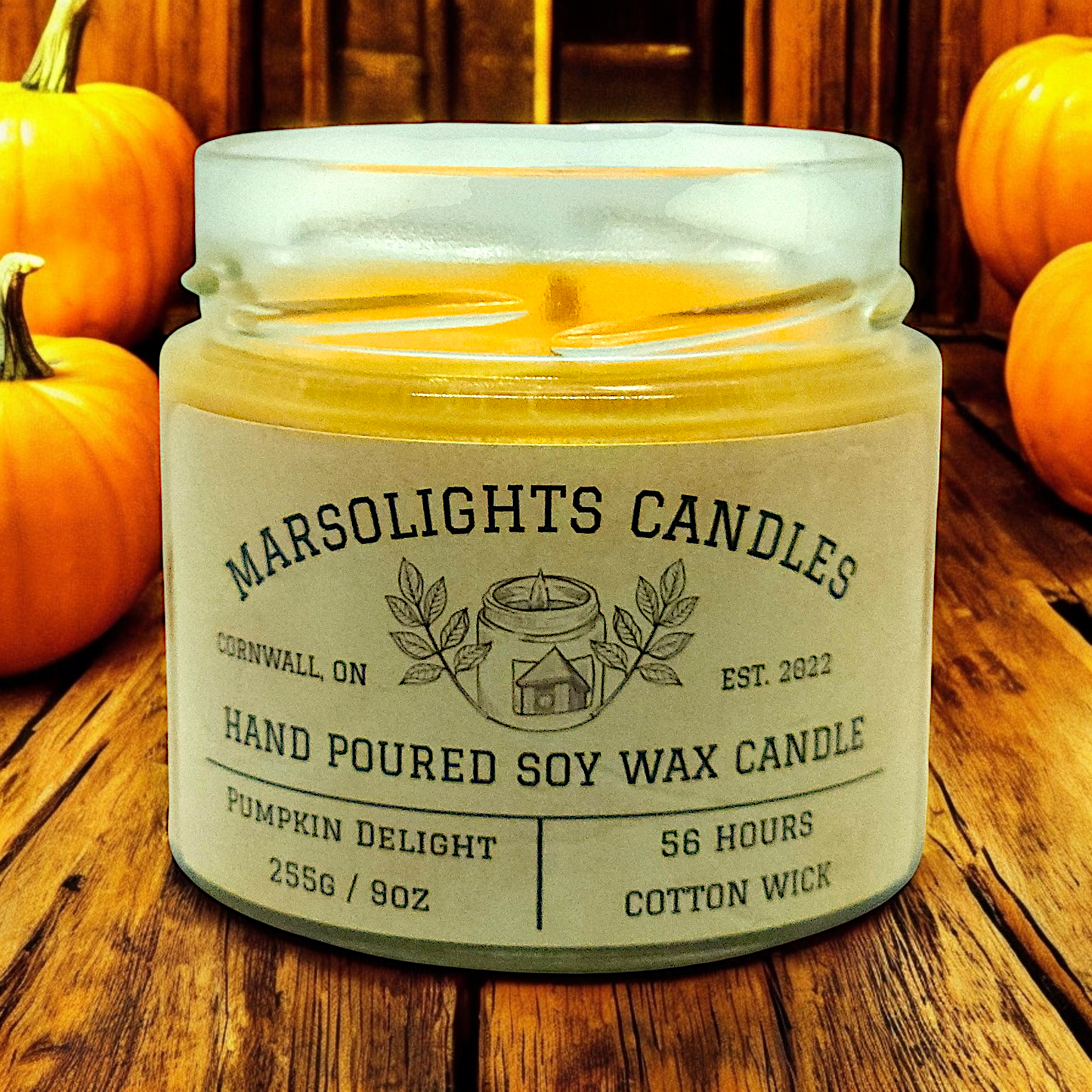 Pumpkin Delight - Soy Candle