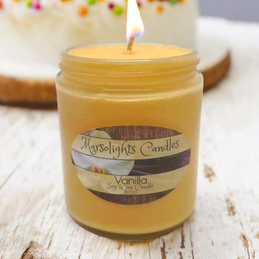 8 oz - Vanilla - Soy Candle