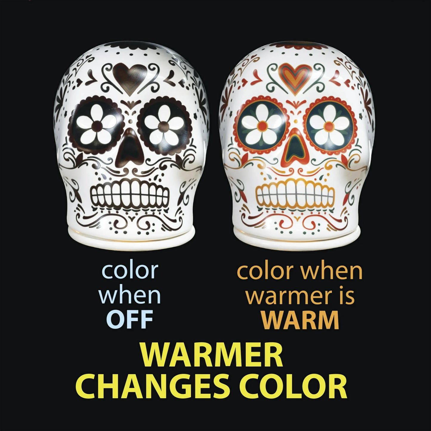 Día de los Muertos - Day of the Dead Skull Warmer