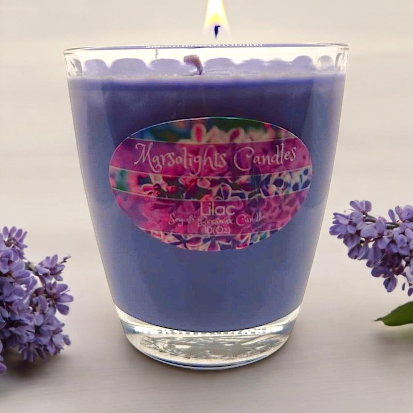 10 oz - Lilac - Soy Candle