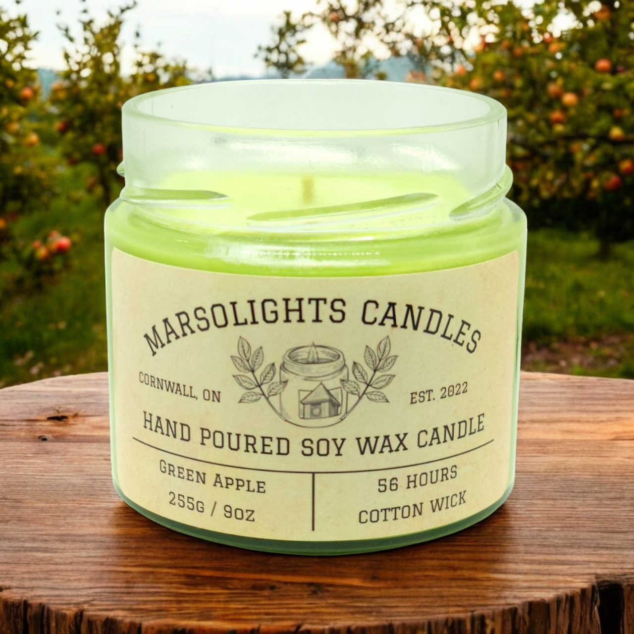 Green Apple - Soy Candle