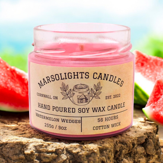 Watermelon Wedges - Soy Candle