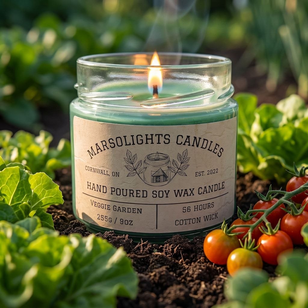 Veggie Garden- Soy Candle