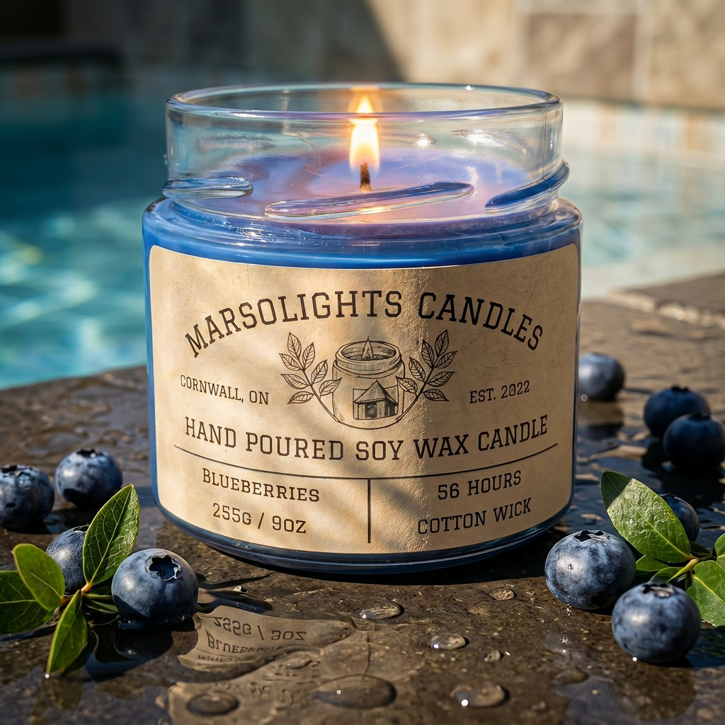 Blueberry - Soy Candle